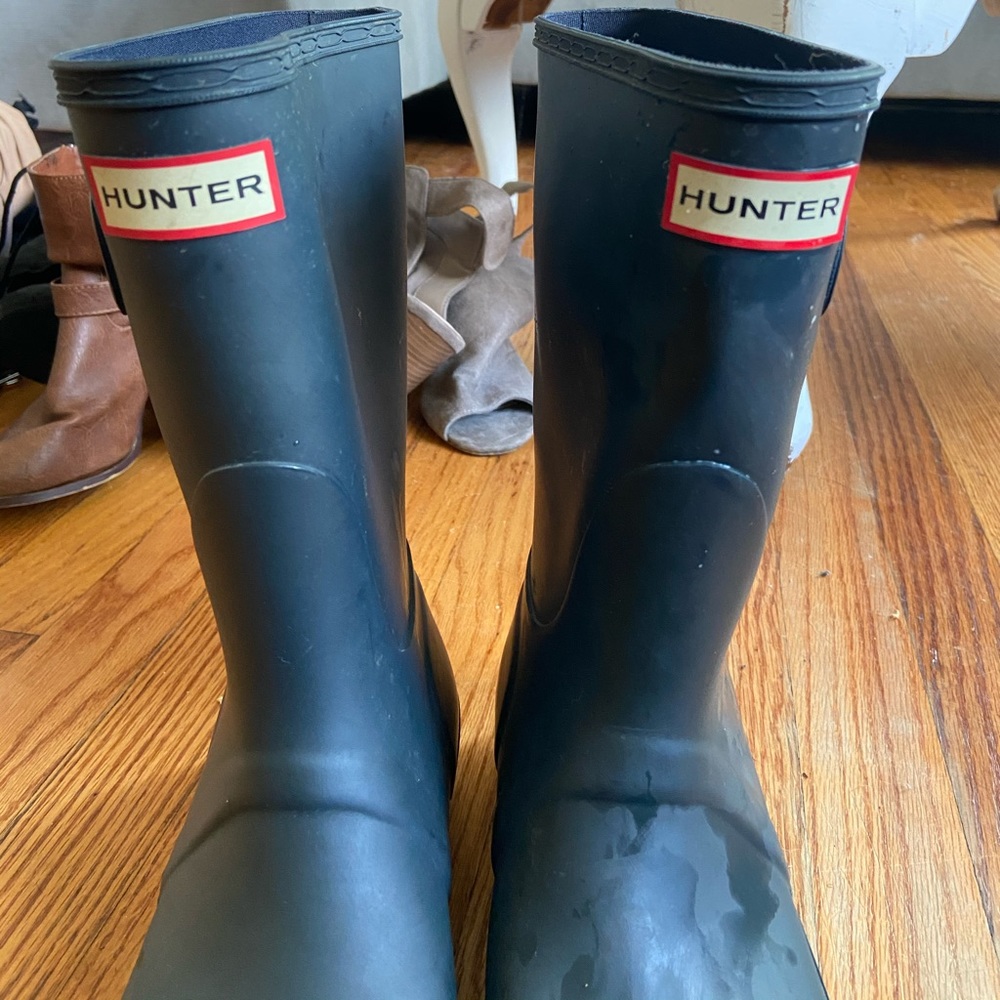 Hunter rain boots